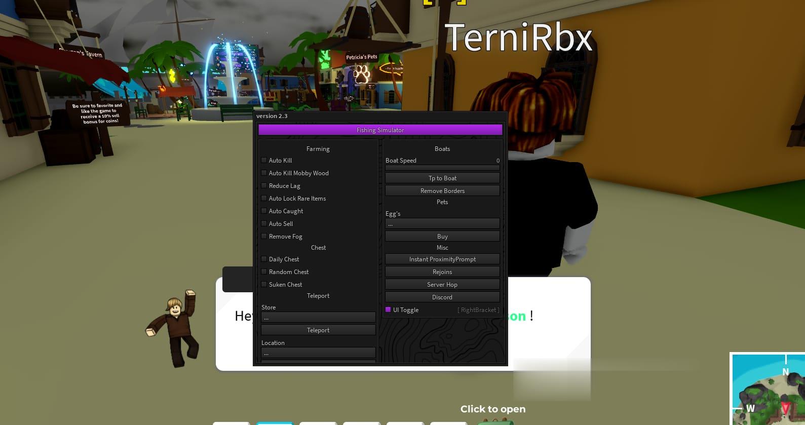 Fishing Simulator: Auto Farm, Auto Fish, Auto Sell Script
