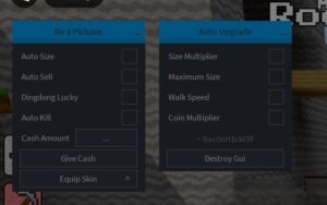 Be a Pickaxe: Auto Size, Auto Sell, Auto Farm