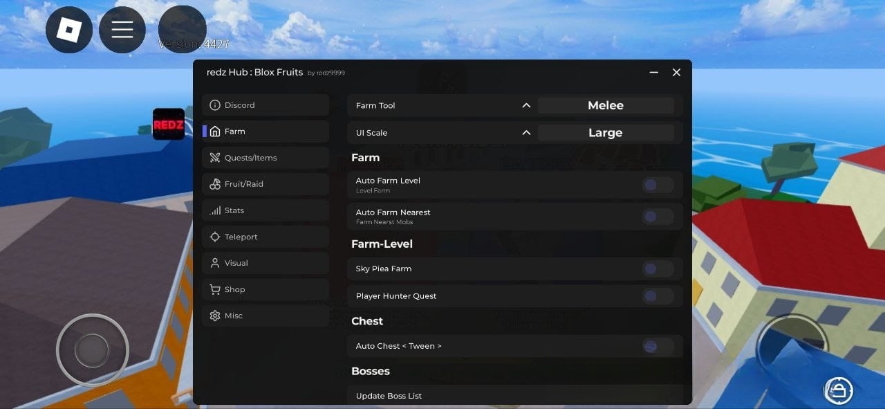 Blox Fruits: Farm Tool, Auto Farm, Auto Trade Script