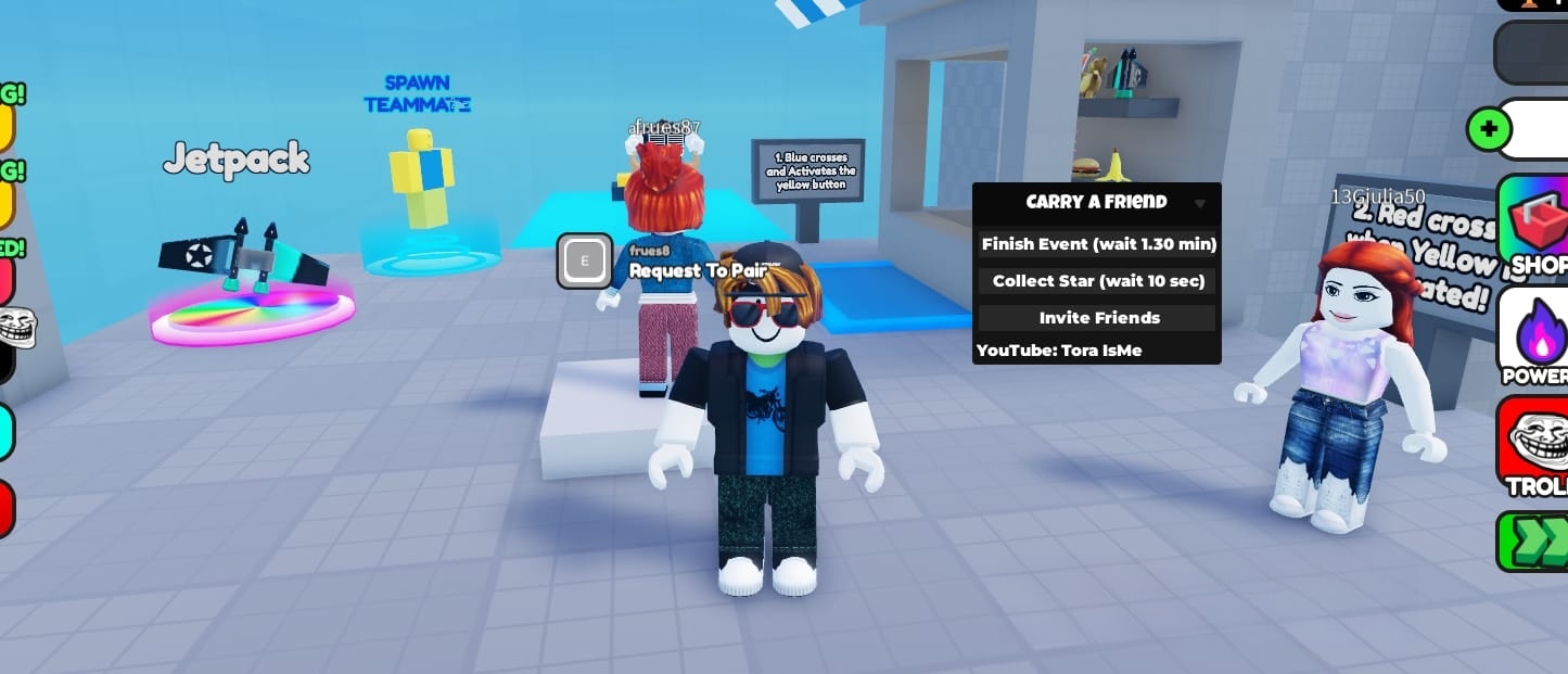 Carry A Friend: Instant Win Script