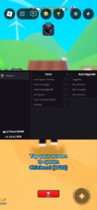 Egg Empire: Auto Grab Eggs, Auto Upgrade, Claim Script