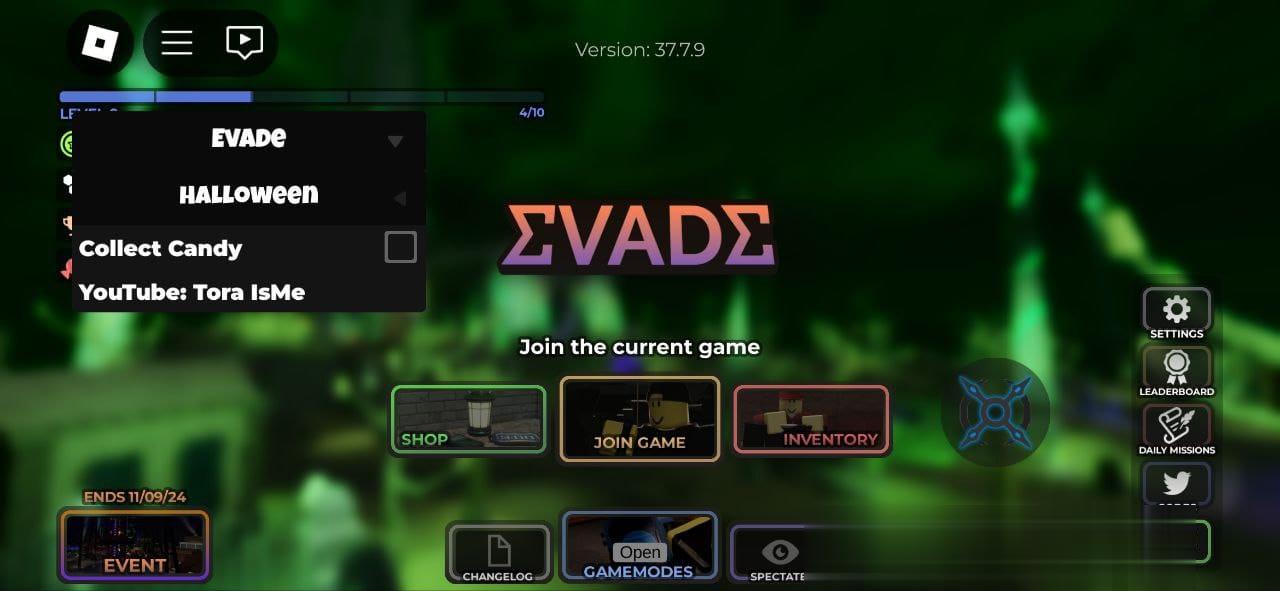 Evade: Collect Candy Script