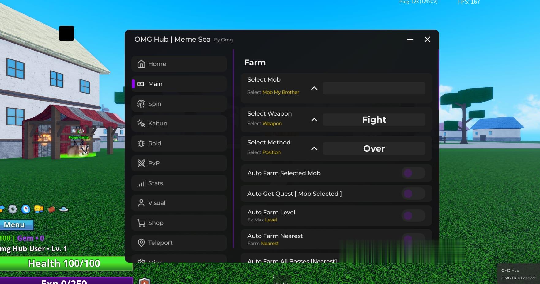 Meme Sea: Auto Farm, Auto Train Script