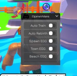 Strong Muscle Simulator: Auto Train, Spawn Egg, Auto Rebirth Script