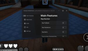 Dandy's World: Player Features, Teleport, Esp Mobile Script