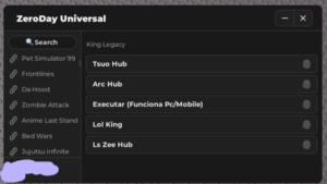 ZeroDay Universal Script
