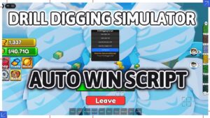 Drill Digging Simulator: Auto Farm, Auto Hatch Script
