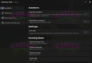 build a boat for treasure: Auto Farm, Anti Afk, Player Features Script