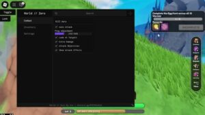 World zero Anime RPG