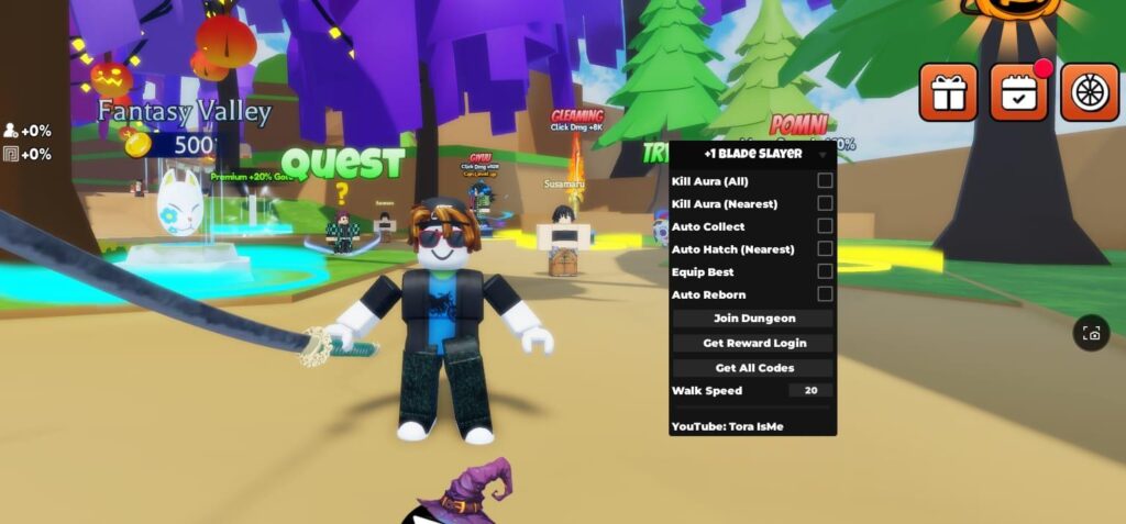 Blade Slayer: Kill Aura, Equip Best, Auto Collect Script