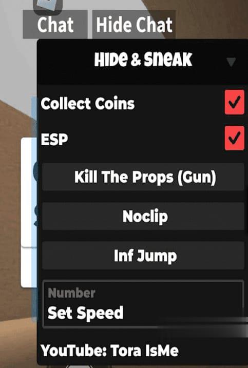 Hide and Seek: Collect Coins, Esp, KiIl the Props Script