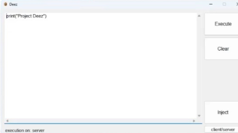 Deez executor scripts client