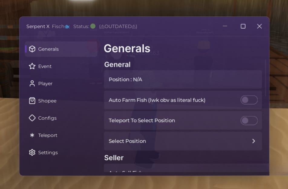Fisch: Auto Farm, Auto Event Script