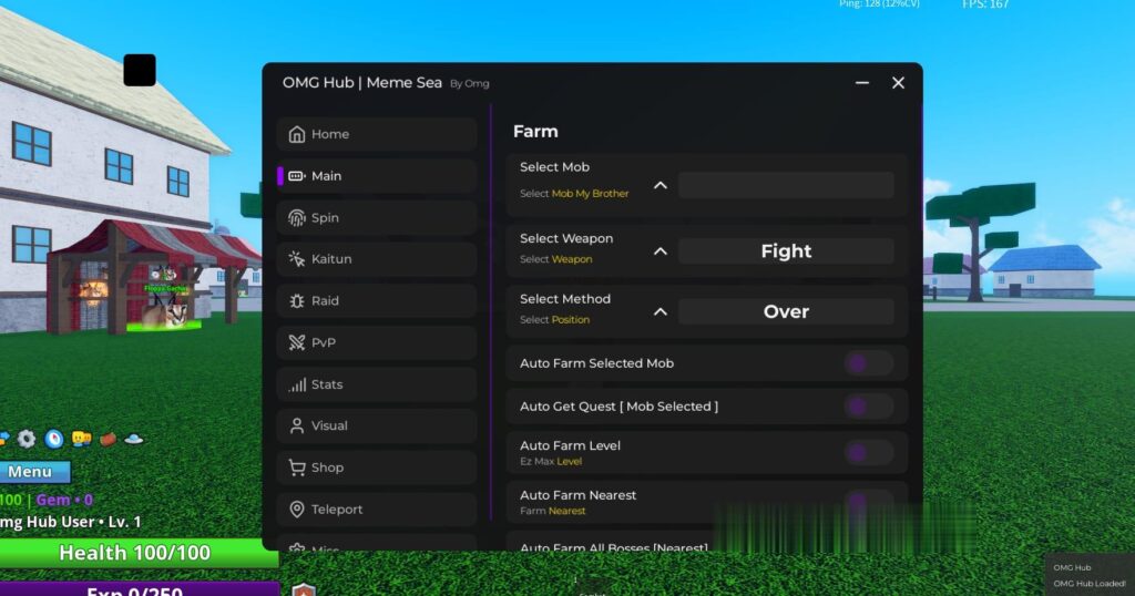 Meme Sea: Auto Farm, Auto Train Script