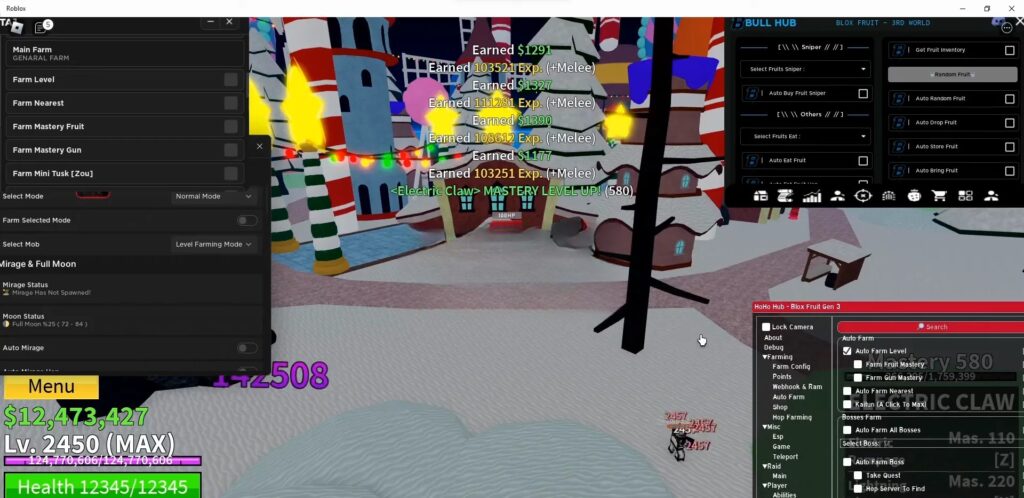 BLUEX – Blox Fruits Script Mobile Update Auto Farm