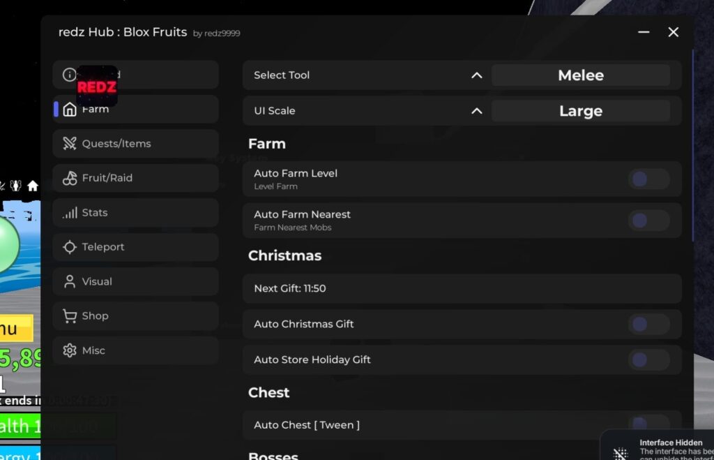 Blox Fruits: Auto Farm, Auto Stats, Auto Lvl Script