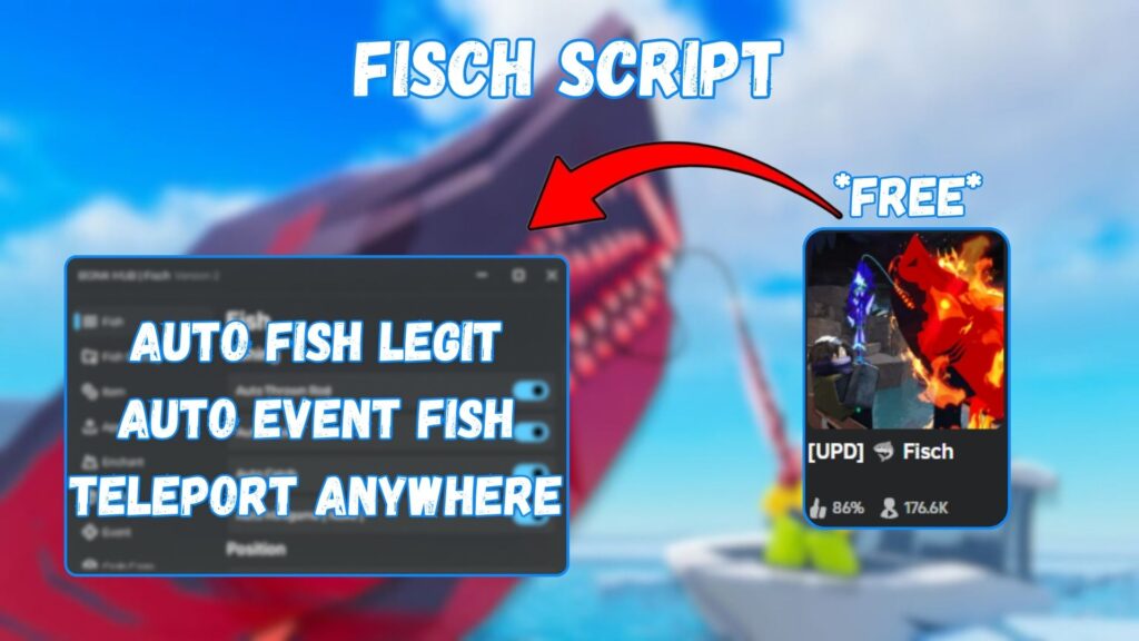 KIWII – Fisch Script 2025 Update Auto Fishing