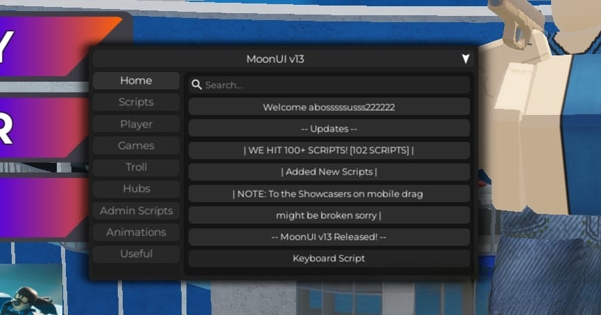 Roblox: Universal script Script