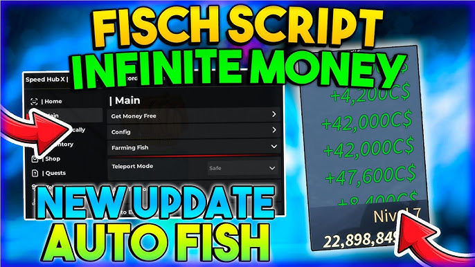 SOLIX – Fisch Script 2025 Update Auto Farm,