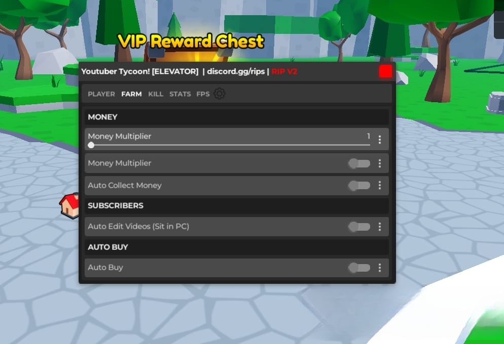 Youtuber Tycoon: Money Multiplier, Auto Collect Money, Auto Edit Videos Script
