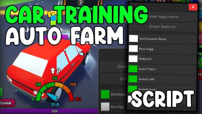 Be a Car: Auto Farm, Auto Upgrade, Auto Buy Script