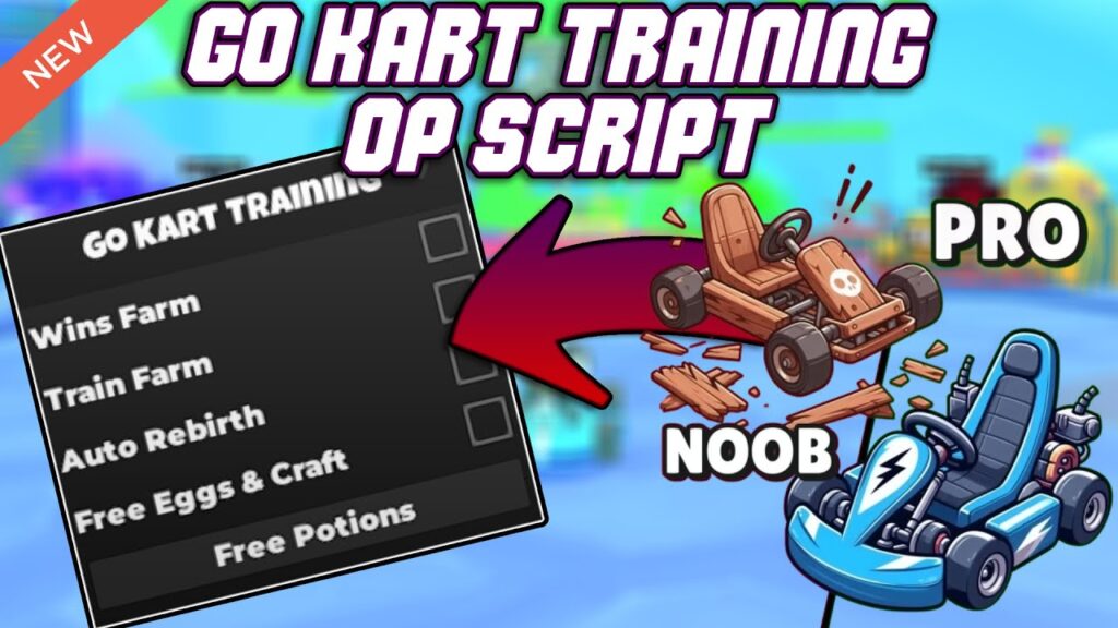 Go Kart Simulator: Auto Train, Auto Rebirth & More Mobile Script