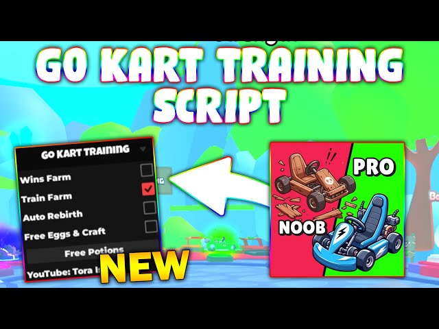 Go Kart Training: Auto Win, Auto Train, Auto Rebirth Script