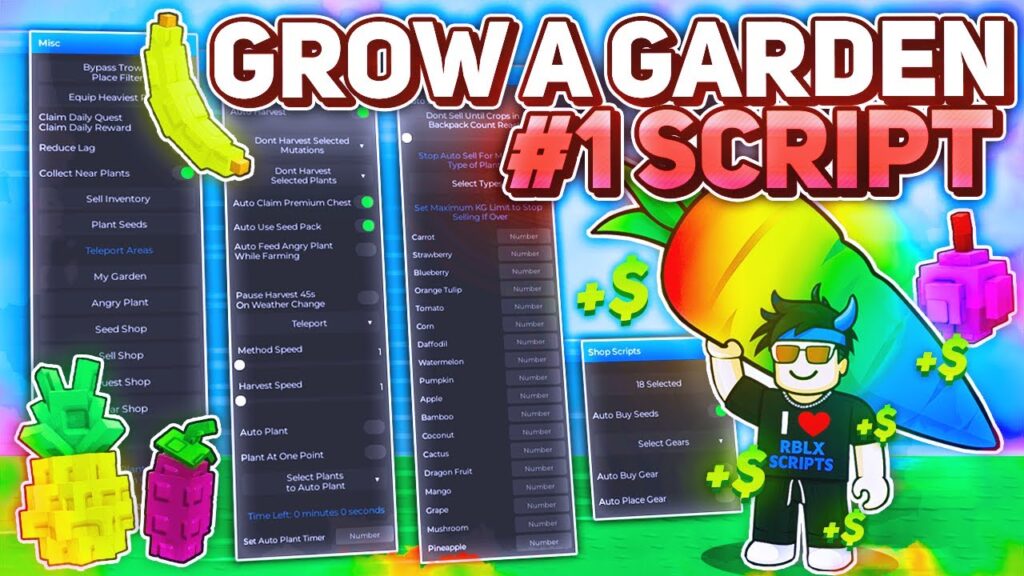 Grow a Garden: Auto Farm Script