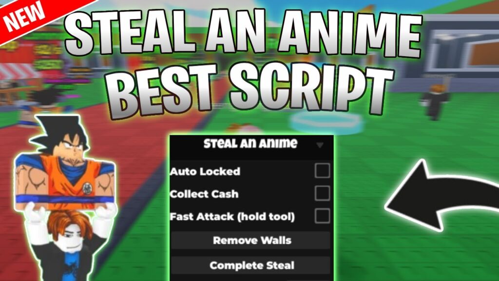Steal an Anime: Auto Farm, Auto Collect, Player Features Script