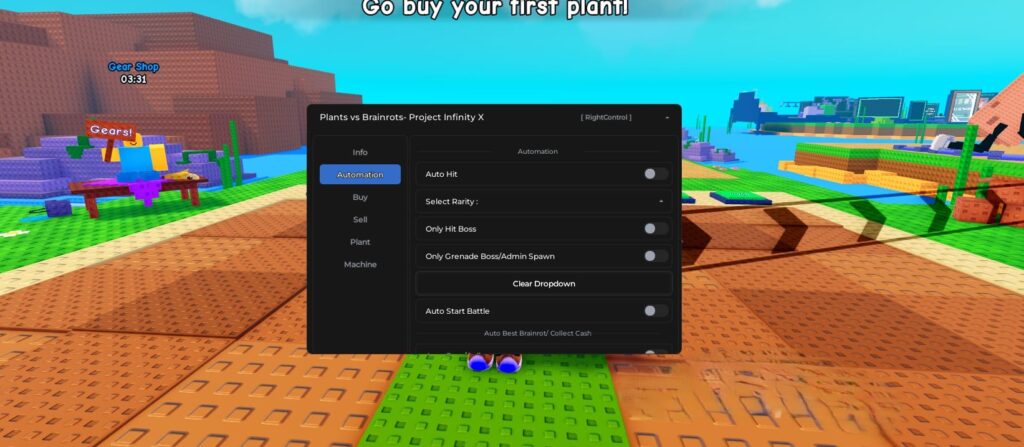 Plants Vs Brainrots: Auto Hit, Auto Farm, Auto Sell